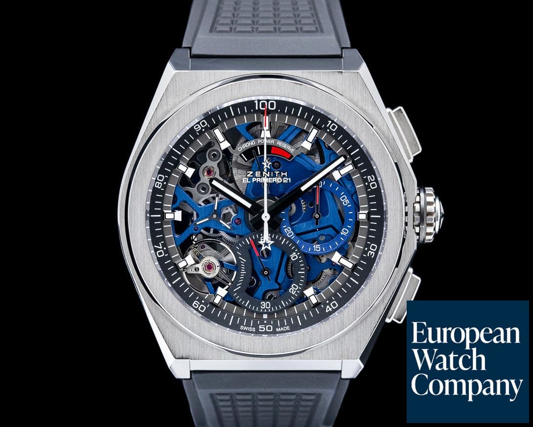 Image of Zenith Defy El Primero 21 Titanium Skeleton Dial