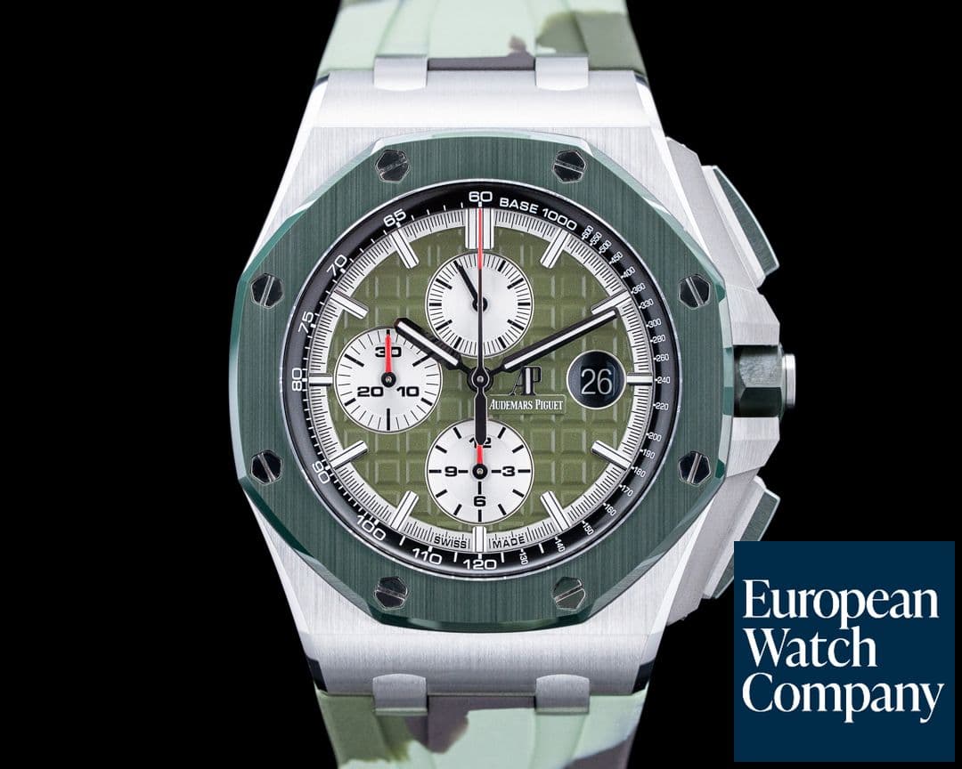 Image of Audemars Piguet 26400SO Royal Oak Offshore "Green Camo" LIMITED