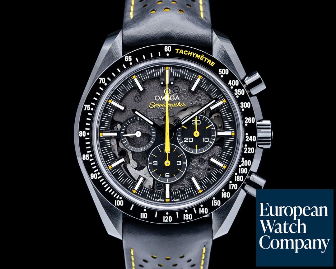 Image of Omega Speedmaster "Dark Side of the Moon" Black Ceramic Black Dial