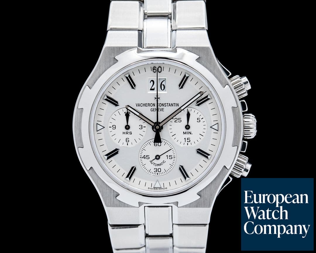 Image of Vacheron Constantin 49140 Overseas Chronograph SS Silver Dial