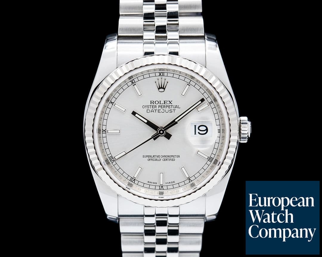 Image of Rolex 116234 Datejust 36MM SS Silver Dial