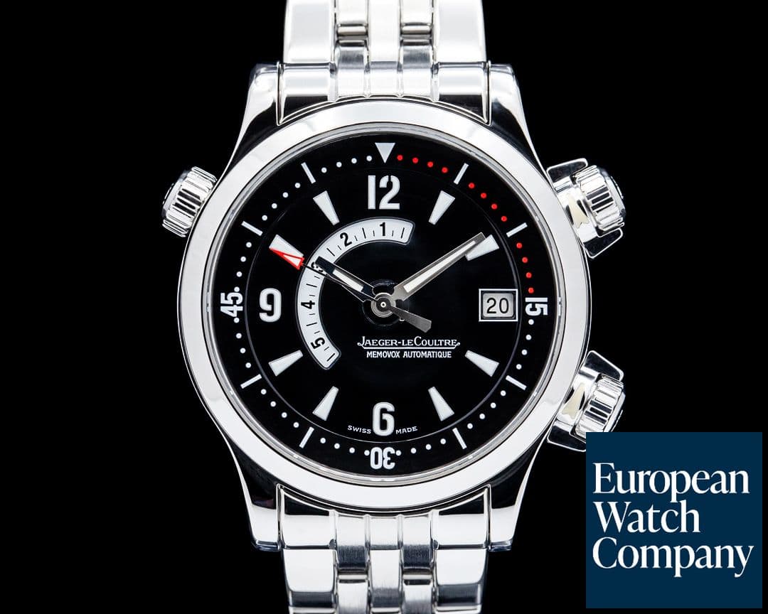 Image of Jaeger LeCoultre Q1708170 Master Compressor Memovox SS Black Dial