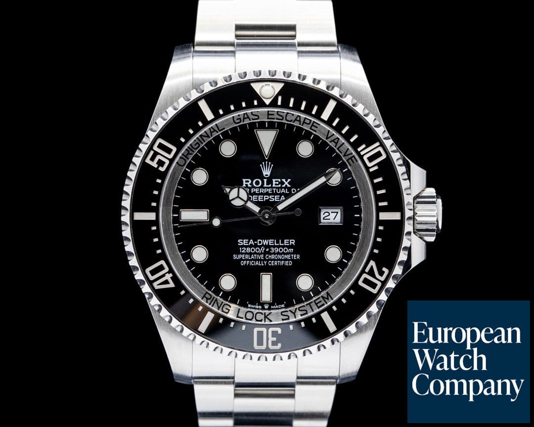 Image of Rolex 126660 Deepsea Sea-Dweller SS Black Dial