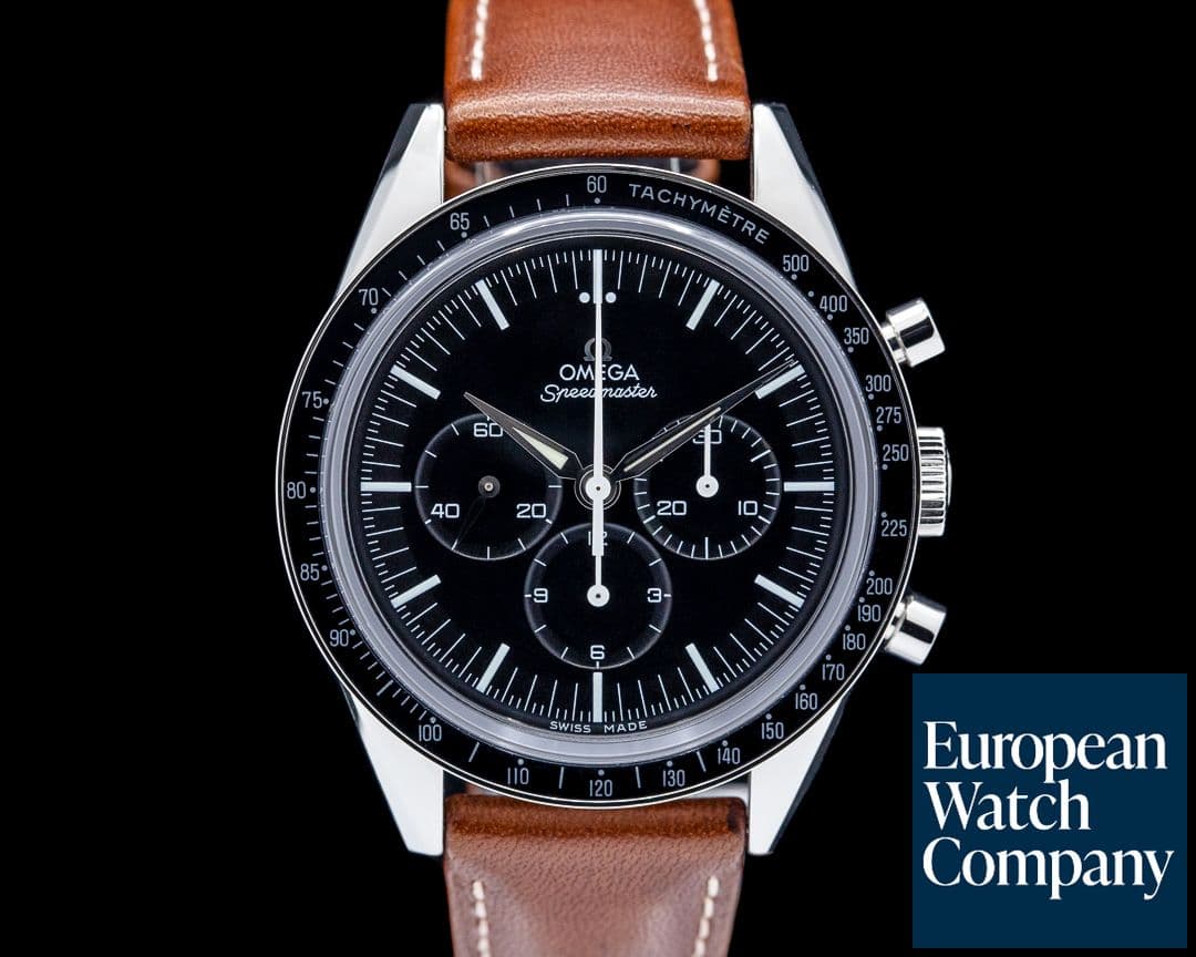 Image of Omega Speedmaster First Omega in Space SS Black Dial