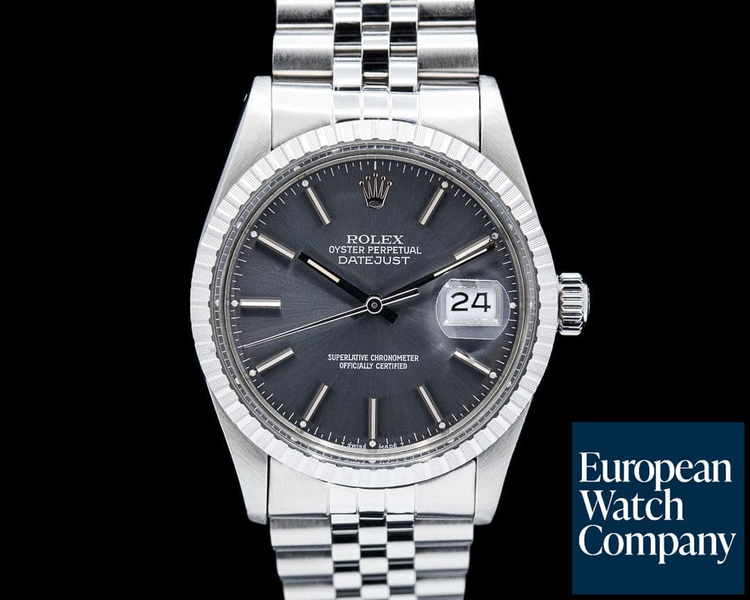 Image of Rolex 16030 Datejust 36MM SS Grey Dial C. 1982