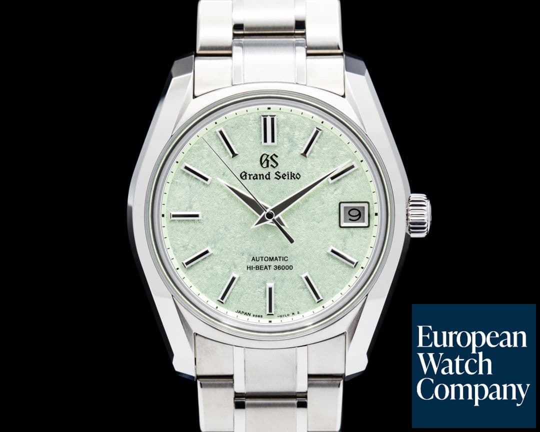 Image of Grand Seiko SBGH343G "Sakura Wakaba" High Intensity Titanium Green Dial