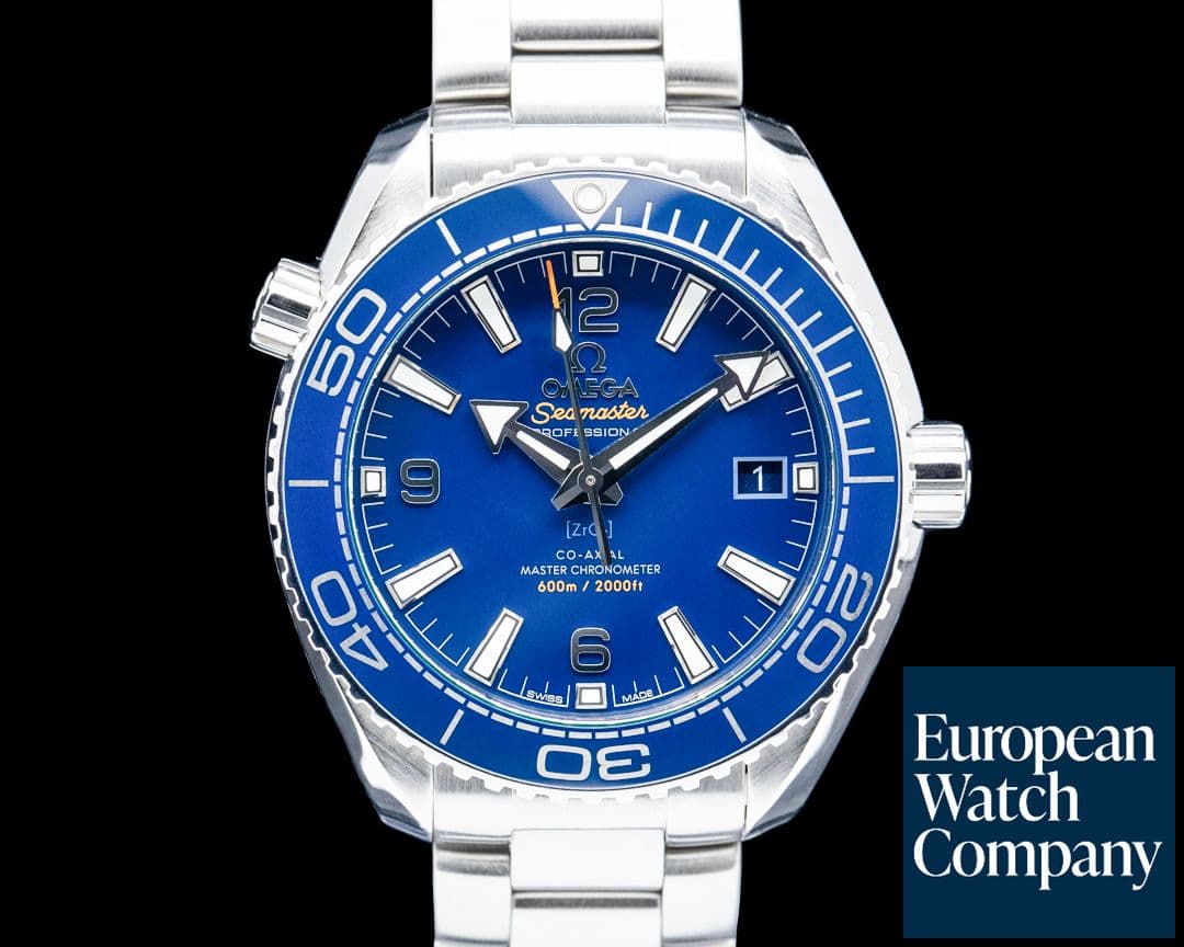 Image of Omega Seamaster Planet Ocean SS Blue Dial