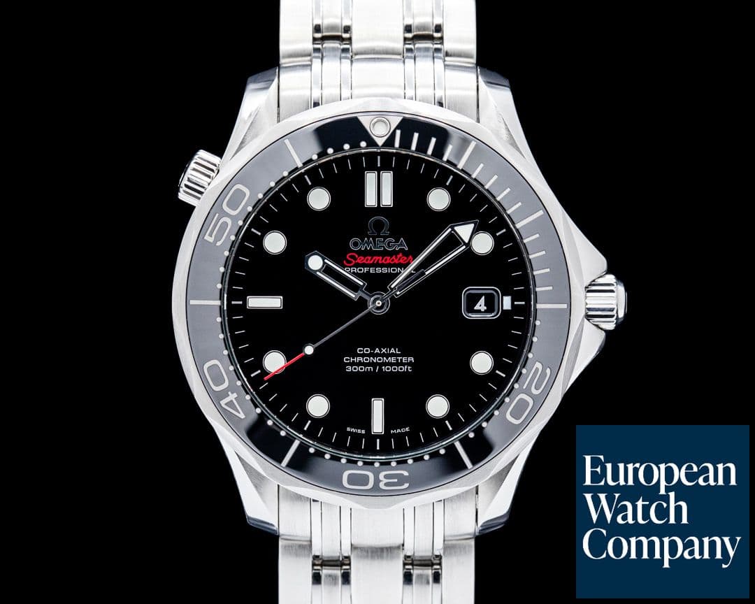 Image of Omega Seamaster Diver 300M Steel Black Dial
