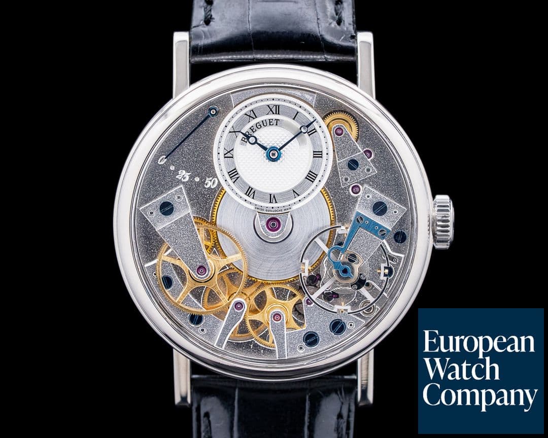 Image of Breguet 7027BB La Tradition 18K White Gold Silver Dial