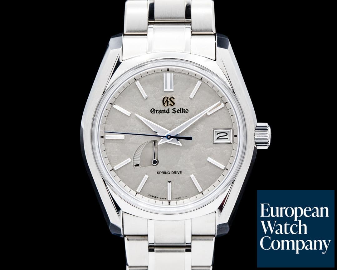 Image of Grand Seiko SBGA415 Heritage Taisetsu Winter Titanium Gray Dial