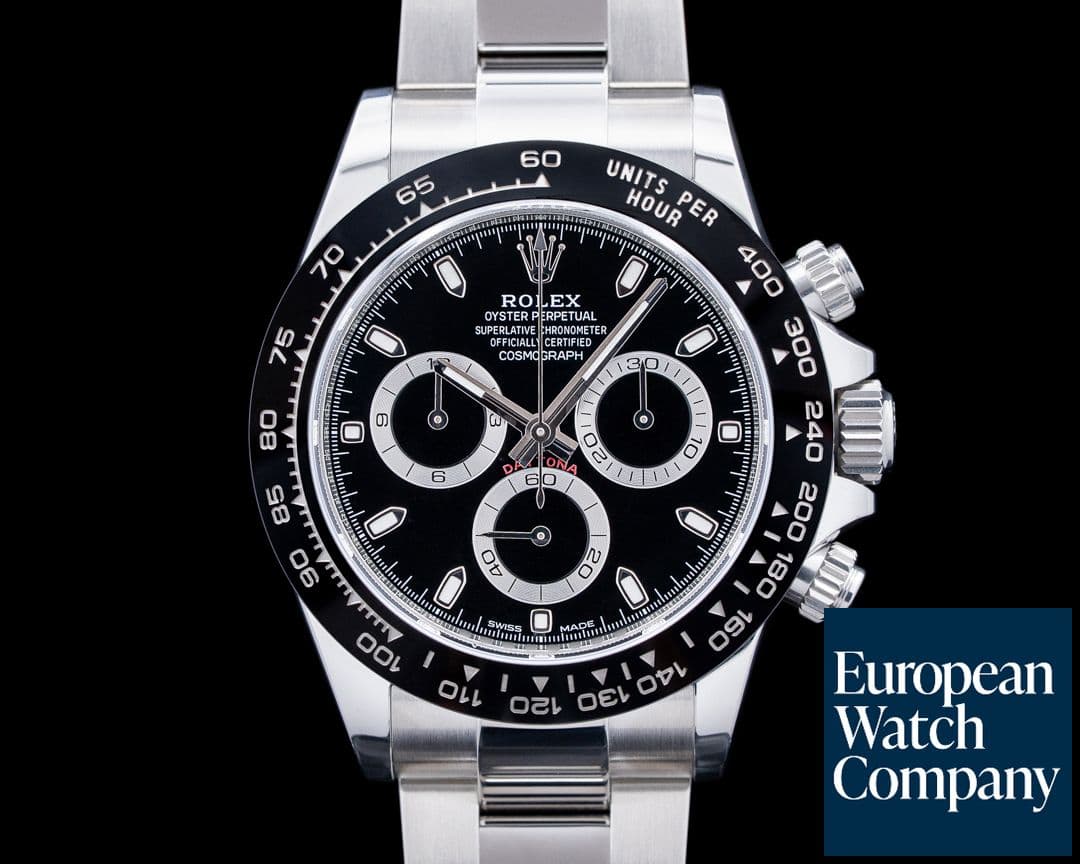 Image of Rolex 116500LN Daytona SS Black Dial