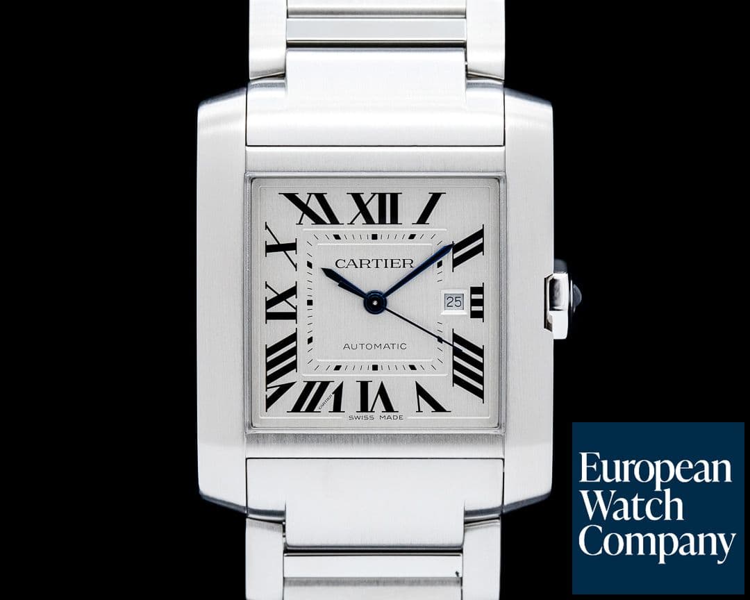 Image of Cartier WSTA0067 Tank Francaise SS Silver Dial