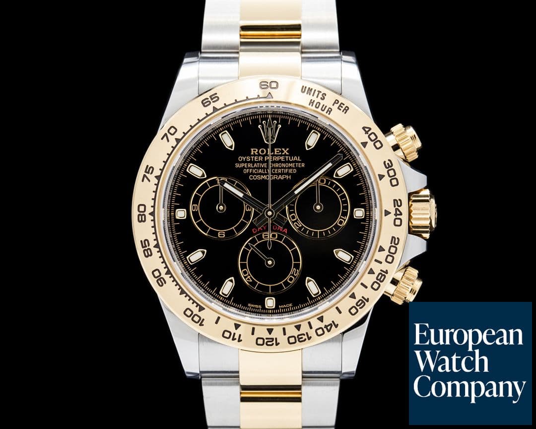 Image of Rolex 116503 Daytona 18K Yellow Gold / SS Black Dial