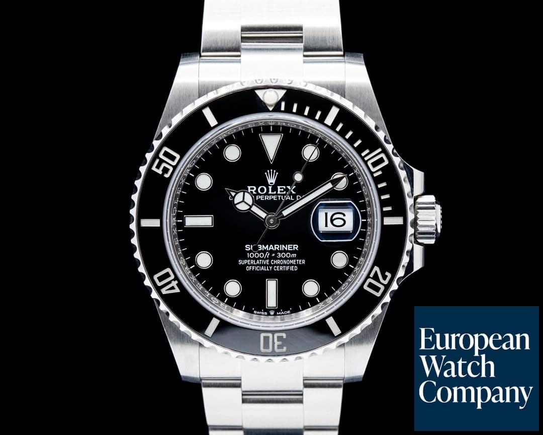 Image of Rolex 126610LN Submariner Date SS Black Dial