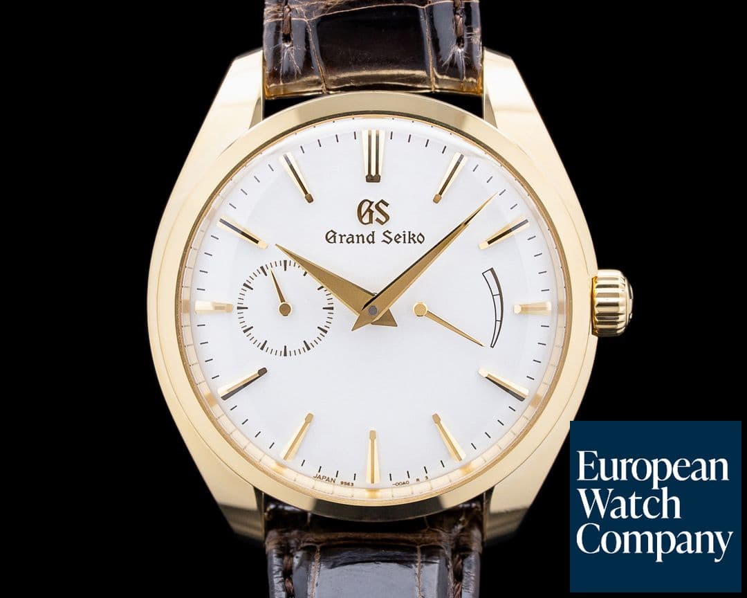 Image of Grand Seiko SBGK006 Elegance Manual 18K Yellow Gold White Dial