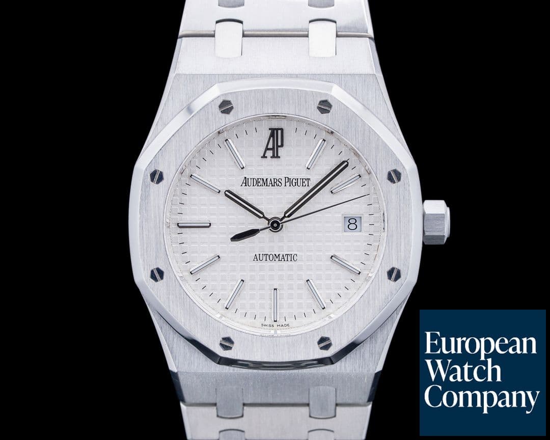 Image of Audemars Piguet 15300ST Royal Oak SS White Dial