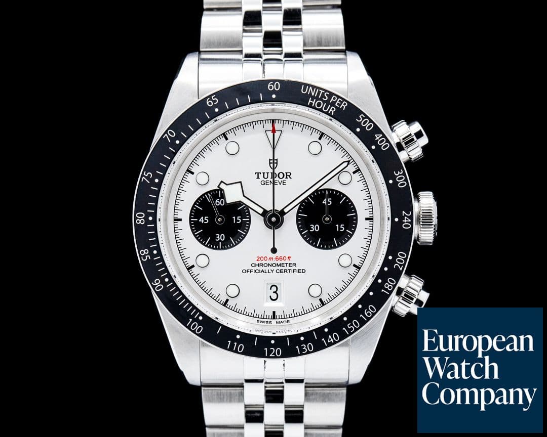 Image of Tudor 79360N Black Bay Chronograph SS Silver Dial 2025