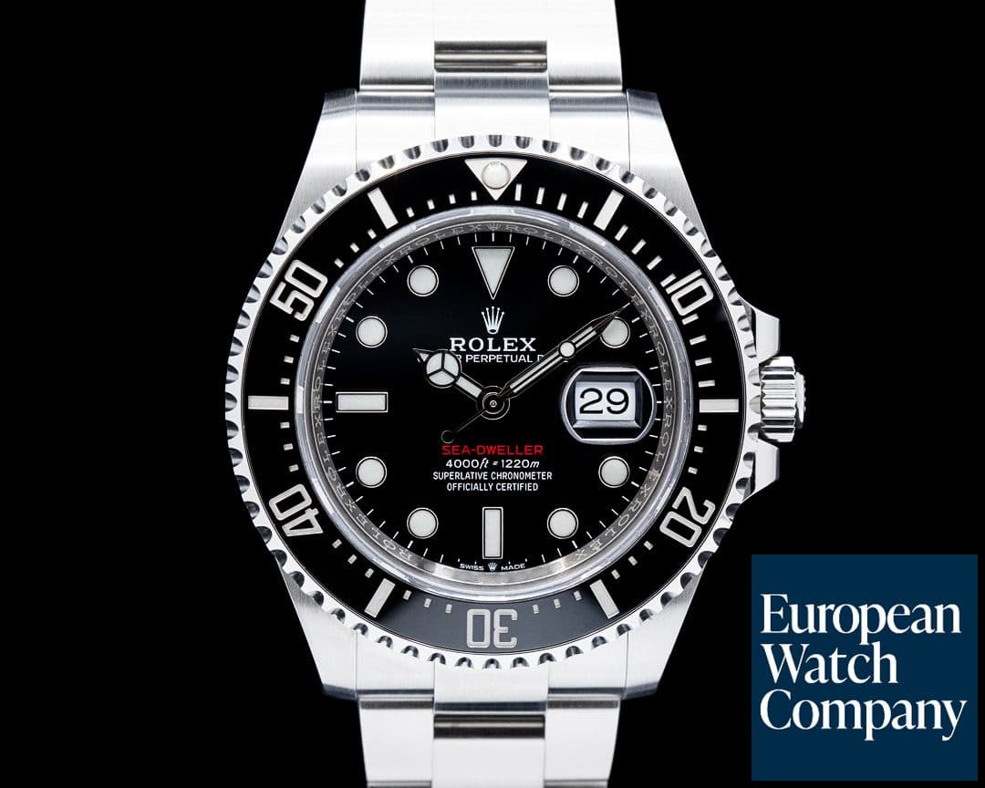 Image of Rolex 126600 Sea-Dweller Deep Sea SS Black Dial