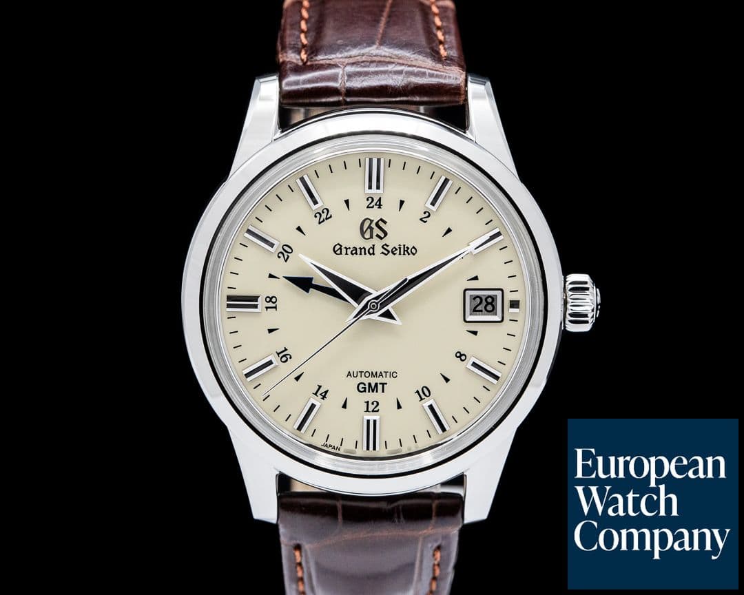 Image of Grand Seiko SBGM221 Elegance GMT SS Cream Dial