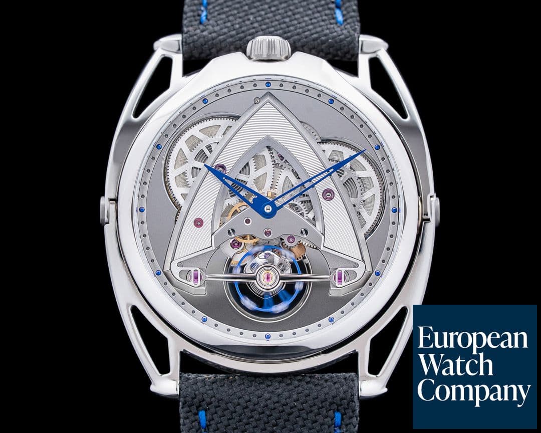 Image of De Bethune DB28XSSW "Steel Wheels" Titanium Silver Dial 2025