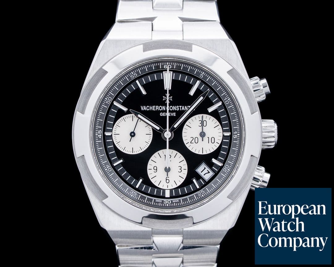 Image of Vacheron Constantin 5500V Overseas Chronograph SS Black Dial