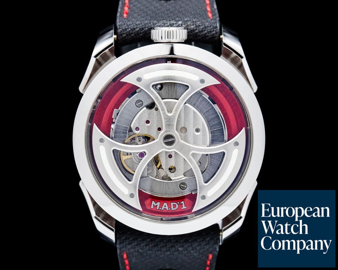 Image of MB&F M.A.D. 1 SS Red Dial