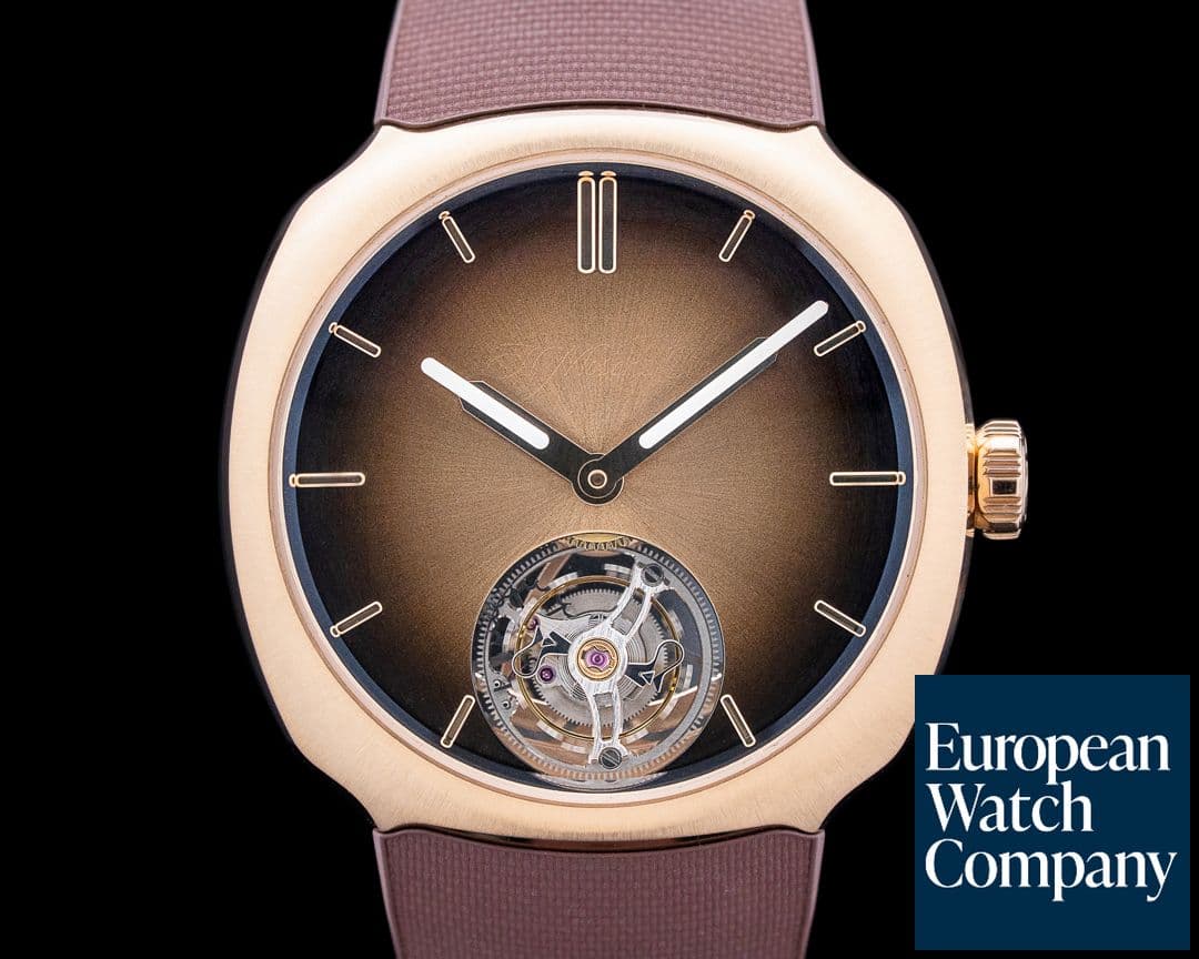 Image of H. Moser and Cie. Streamliner Tourbillon 18K RG Chocolate Fume Dial 2026