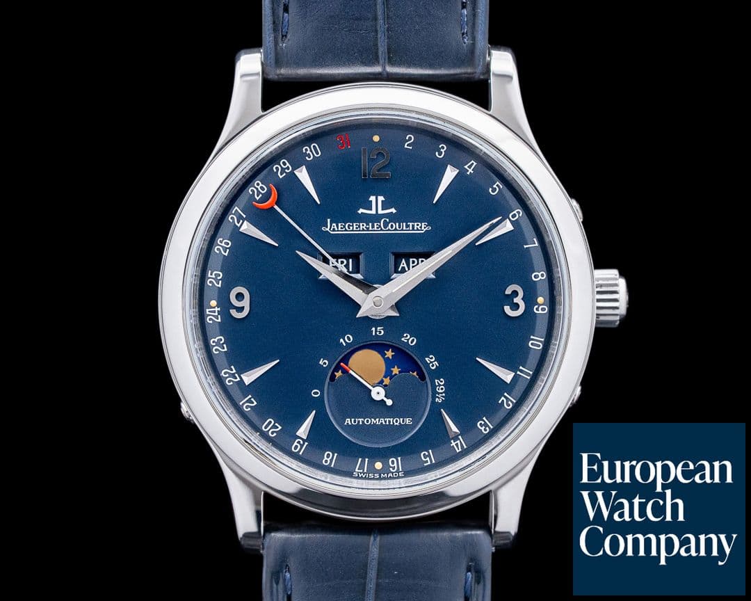 Image of Jaeger-LeCoultre 140.6.98 Master Control Platinum Blue Dial LIMITED