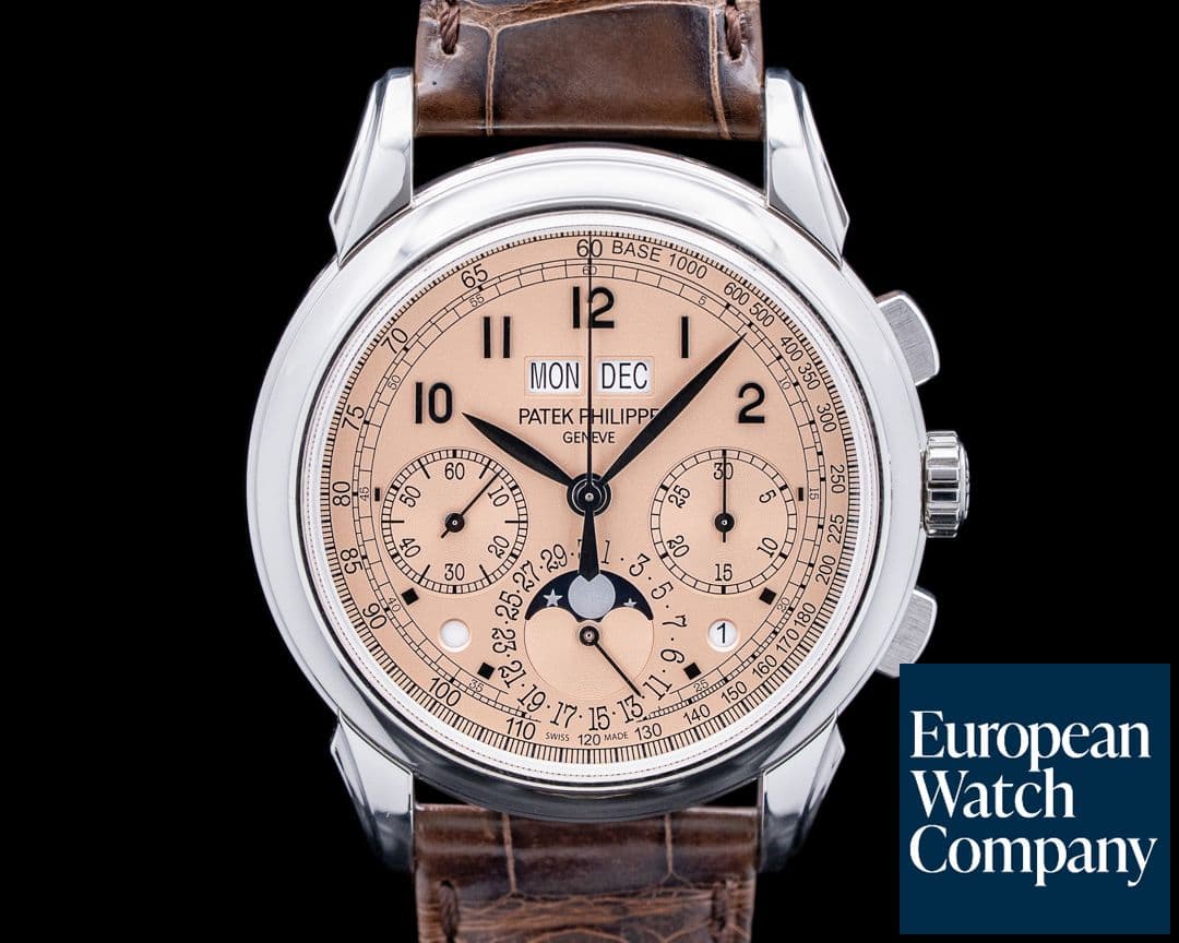 Image of Patek Philippe 5270P Grand Complications Perpetual Calendar Platinum Salmon Dial