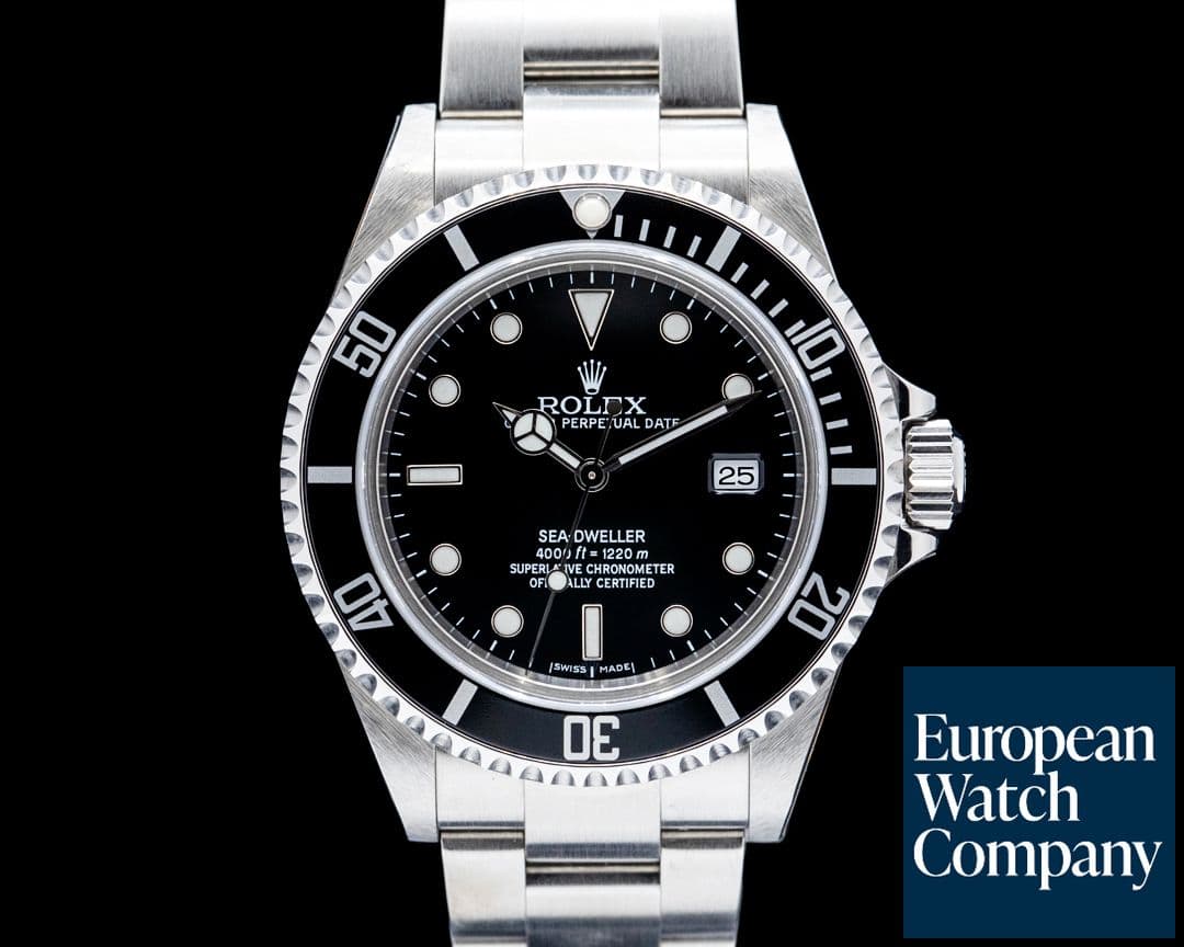 Image of Rolex 16600 Sea-Dweller SS Black Dial Circa. 2009