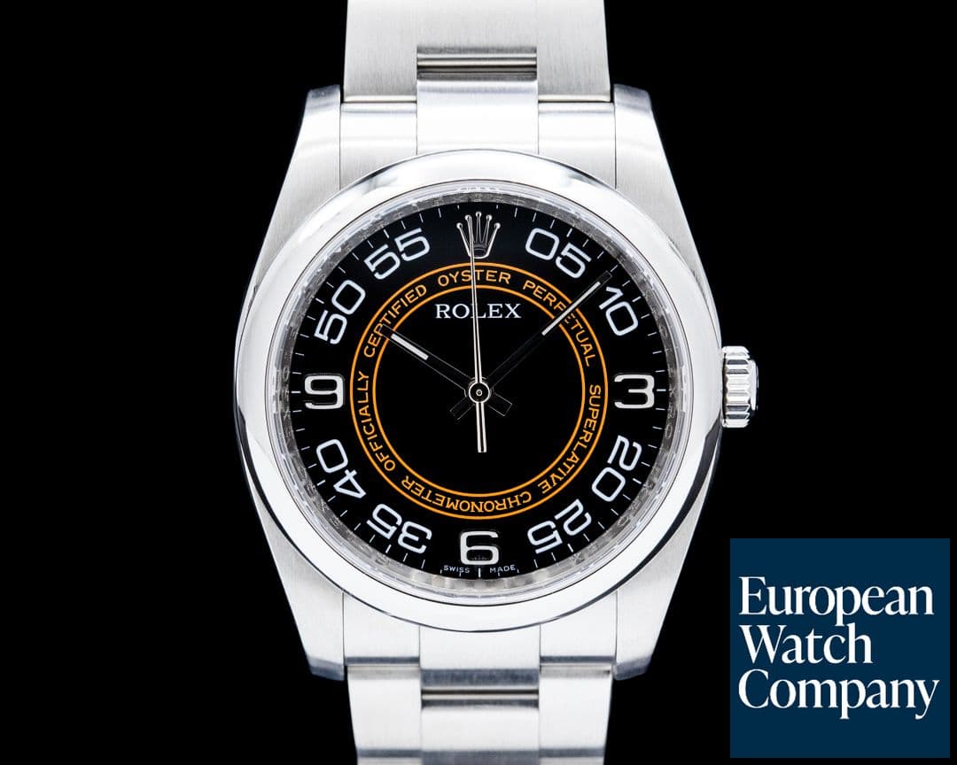Image of Rolex 116000 Oyster Perpetual "Harley Davidson" SS Black Dial