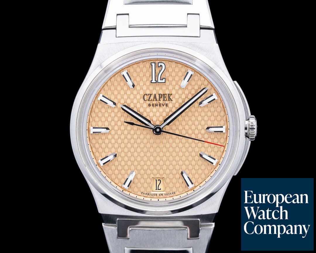 Image of Czapek & Cie Antarctique Passage de Drake SS Salmon Dial
