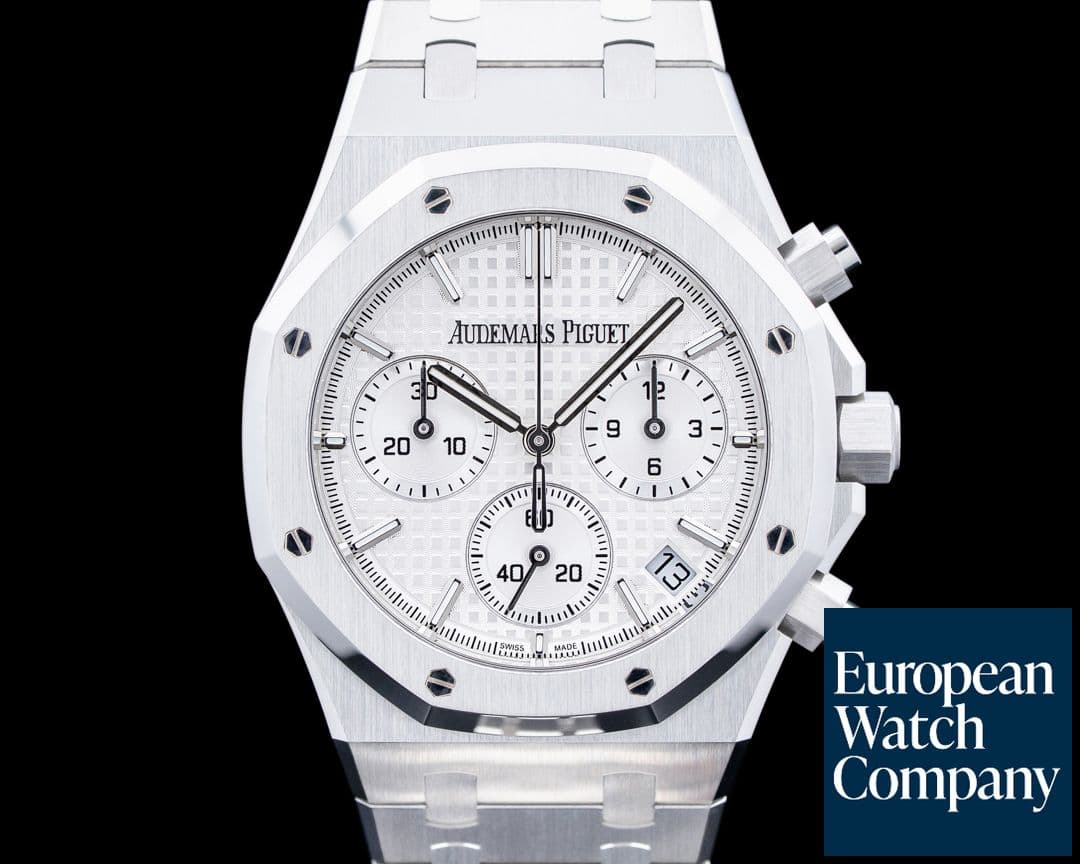 Image of Audemars Piguet 26240ST Royal Oak Chronograph SS Silver Dial