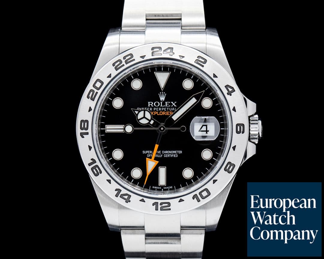 Image of Rolex 216570 Explorer II SS Black Dial