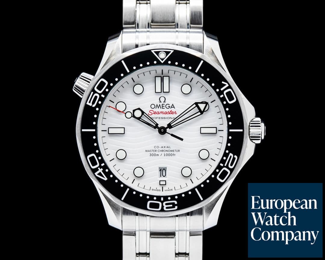 Image of Omega Seamaster Diver 300M SS White Dial 2025