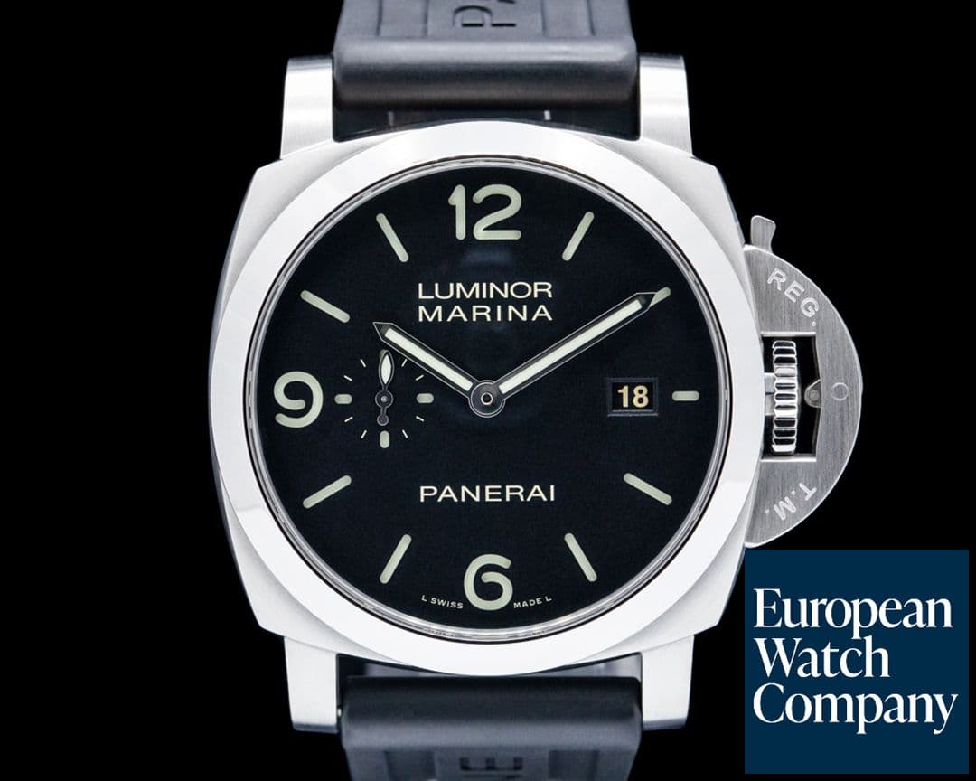 Image of Panerai PAM03312 Luminor Marina Steel Black Dial 2025