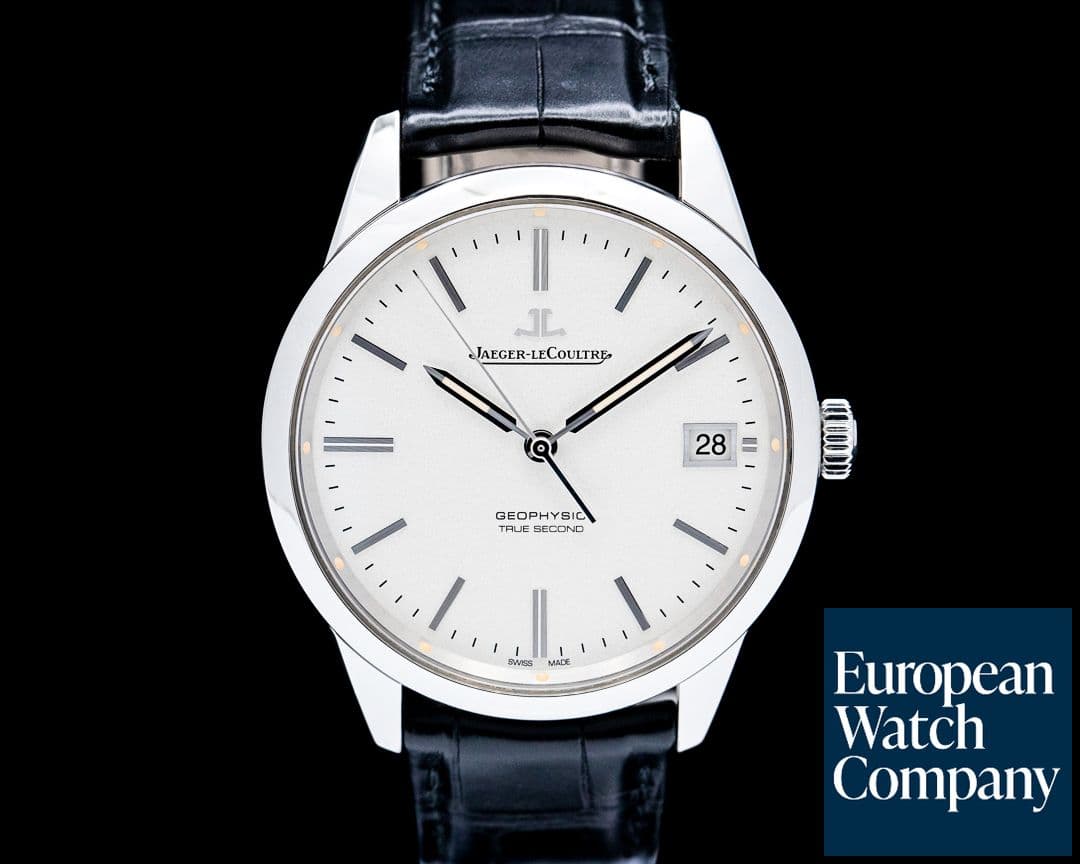 Image of Jaeger-LeCoultre Q8018420 Geophysic True Second SS Silver Dial
