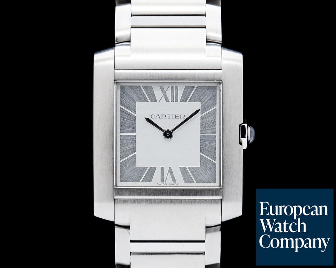 Image of Cartier WSTA0086 Tank Francaise Japan Edition SS Silver Dial LIMITED
