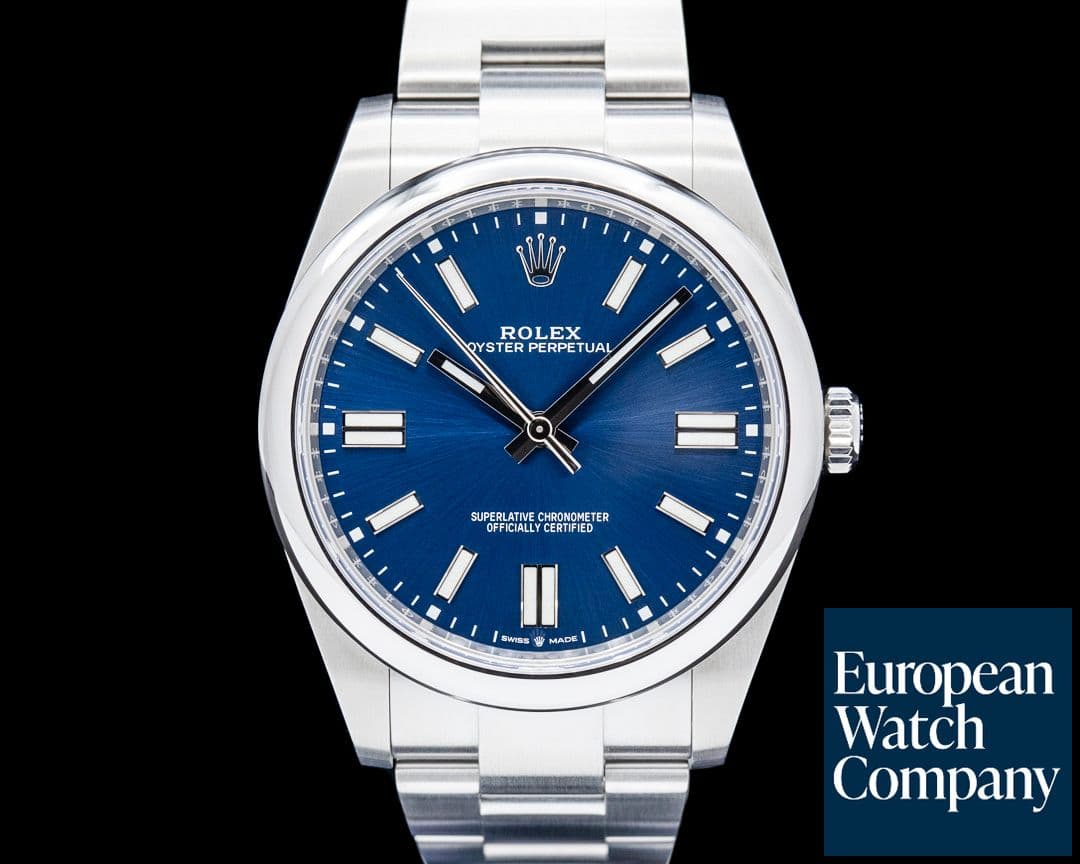Image of Rolex 124300 Oyster Perpetual 41MM SS Blue Dial