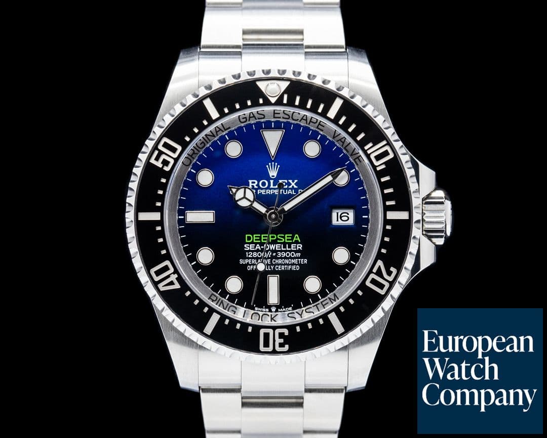 Image of Rolex 136660 Deepsea D-Blue "James Cameron" SS Blue Dial