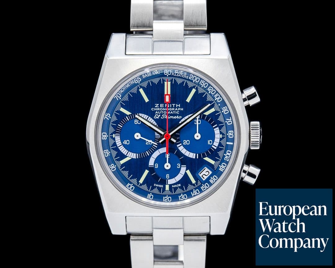 Image of Zenith Chronomaster Revival Cover Girl SS Blue Dial LIMITED