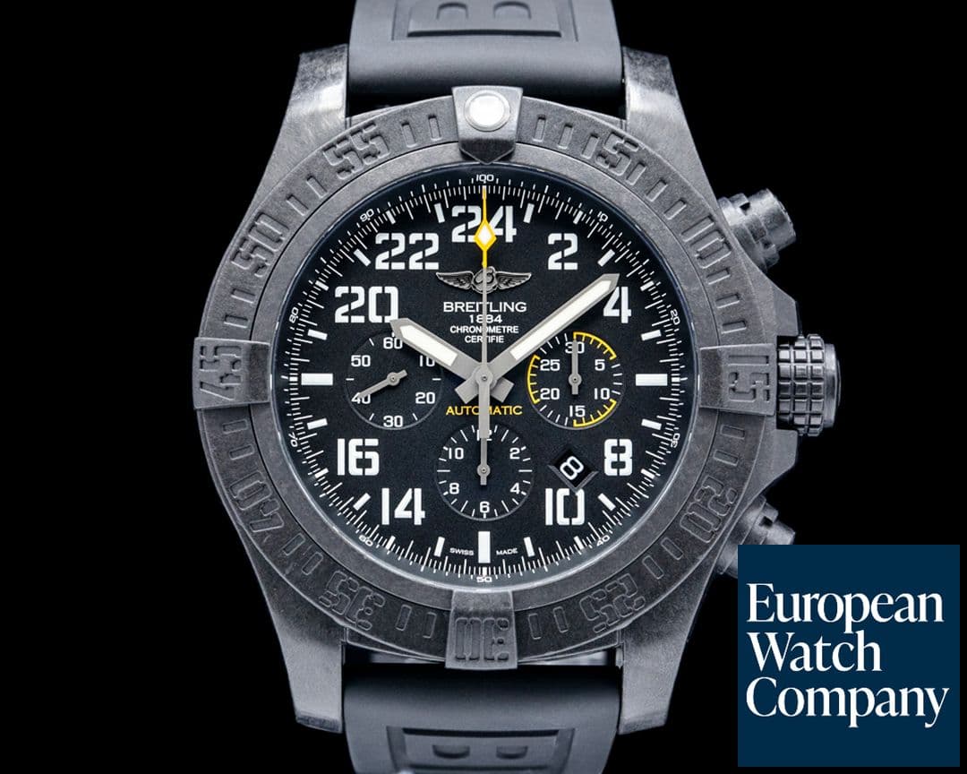 Image of Breitling Avenger Hurricane Breitlight Black Dial