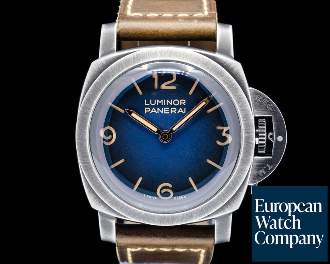 Image of Panerai Luminor Venticinque Brunito Steel Blue Dial 2025