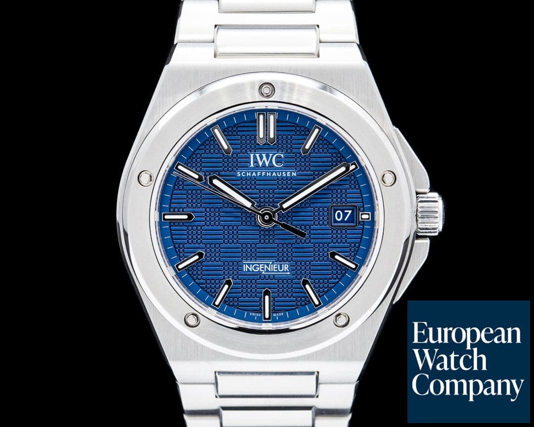 Image of IWC IW328907 Ingenieur Automatic 40 SS Blue Dial 2025