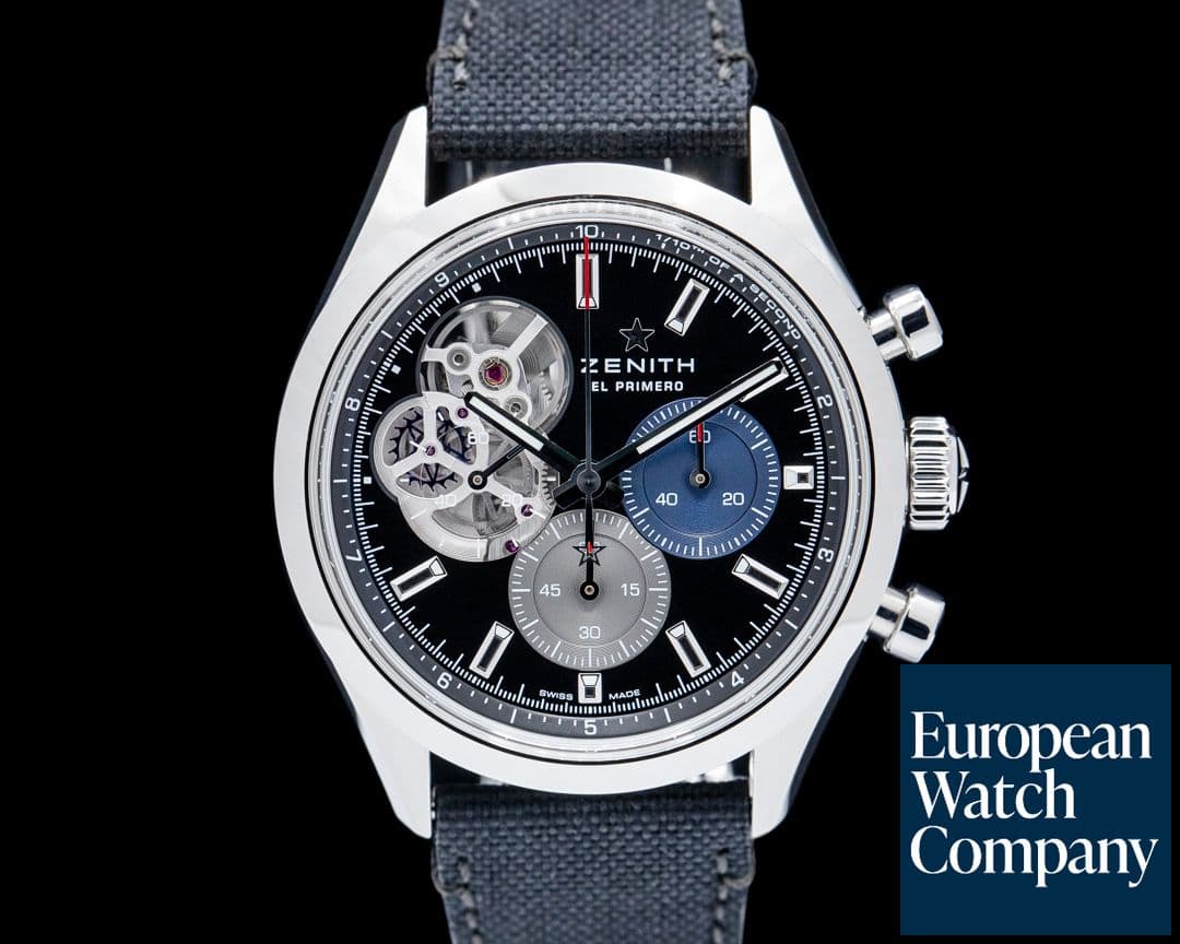 Image of Zenith Chronomaster Open SS Black Dial 2025