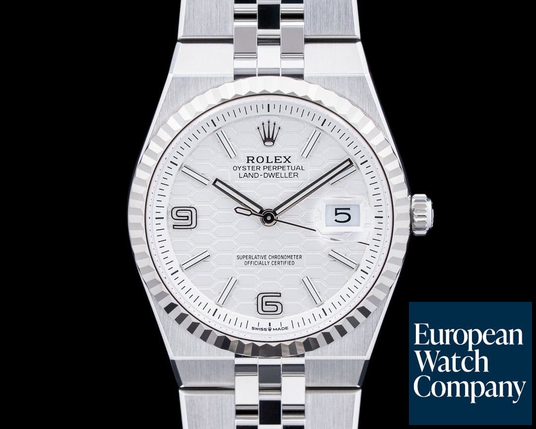 Image of Rolex 127234 Land-Dweller 36MM SS White Dial 2026