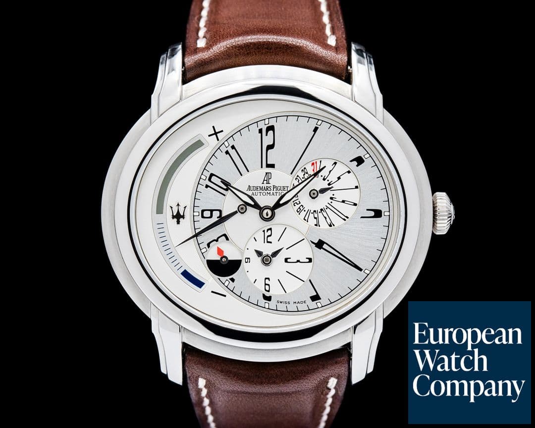Image of Audemars Piguet 26150ST Millenary Maserati Automatic SS Silver Dial LIMITED