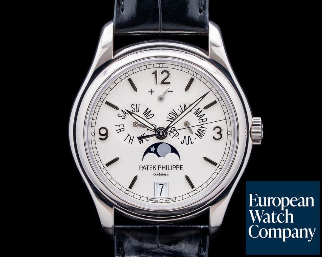 Image of Patek Philippe 5146G Annual Calendar 18K White Gold Cream Ivory Dial