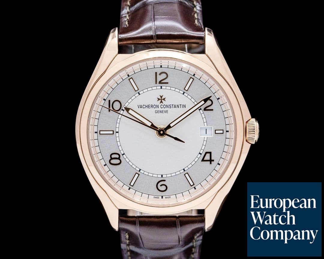 Image of Vacheron Constantin 4600E Fiftysix Self-Winding 18K Rose Gold Silver Dial