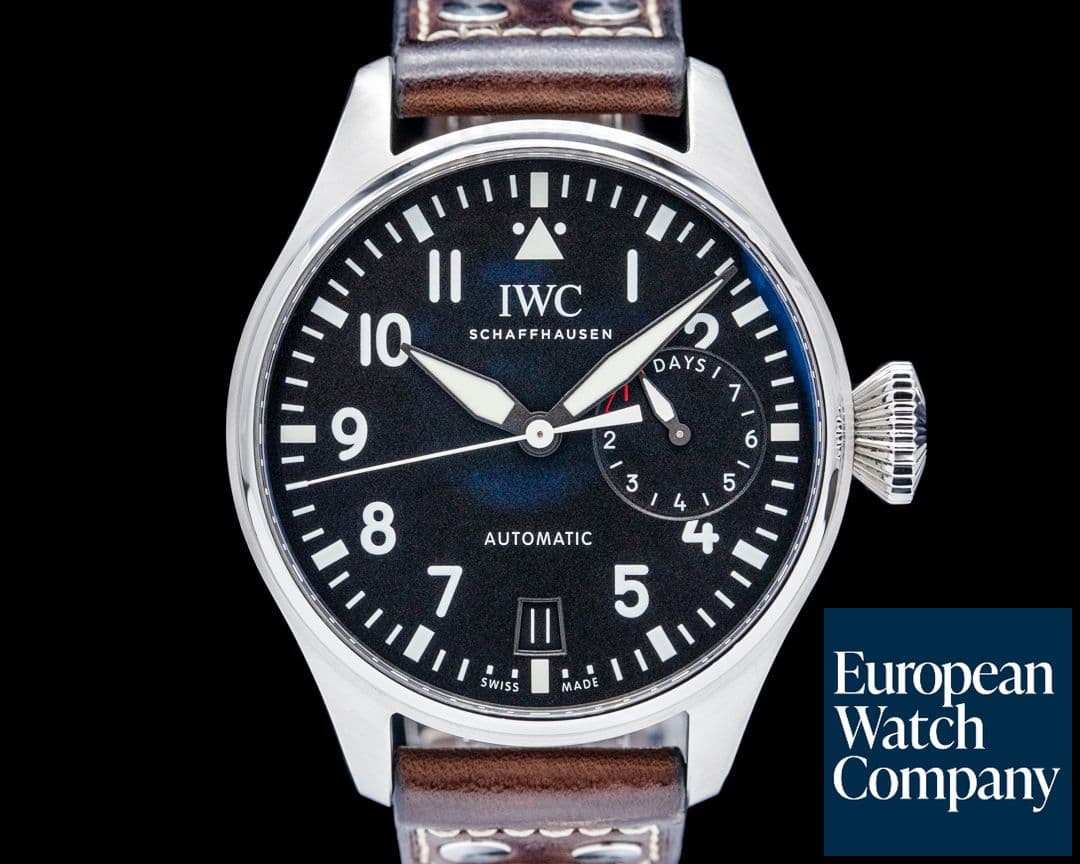 Image of IWC IW500912 Big Pilot SS Black Dial